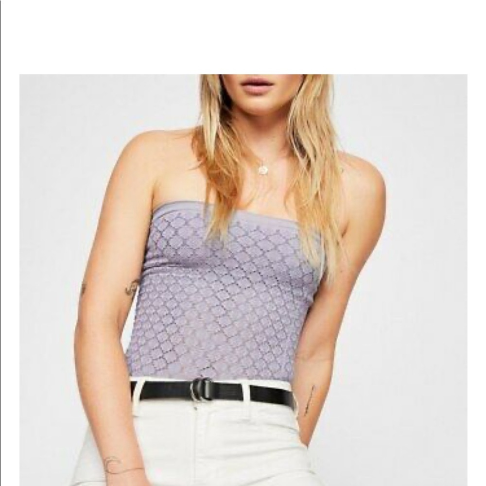 Free People Womens Strapless Tube Top